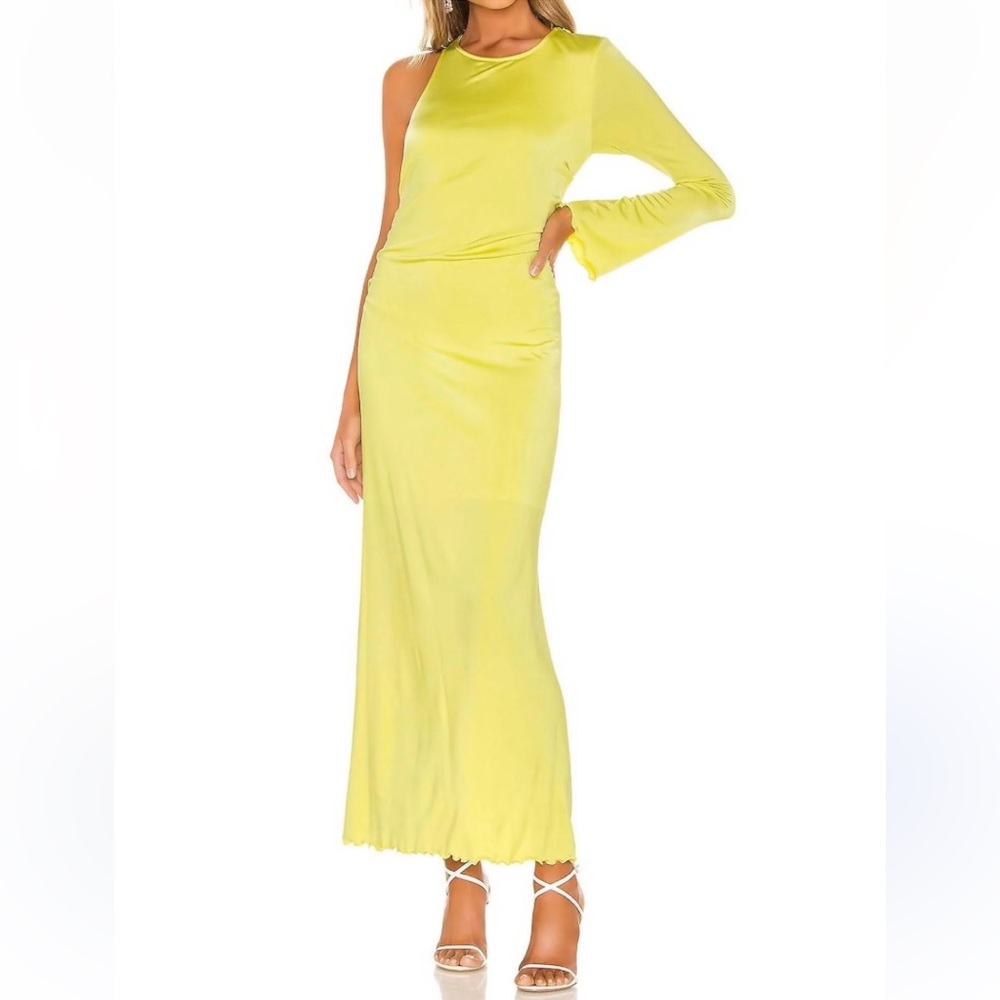 Diane Von Furstenberg KYLIE DRESS maxi one sleeve size XS